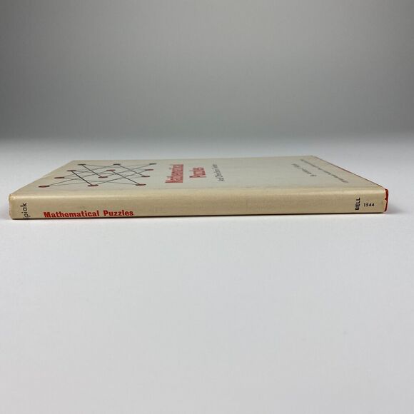 Mathematical Puzzles & Other Brain Twisters by Filipiak VTG 1966 HC 100 Problems - Picture 3 of 12